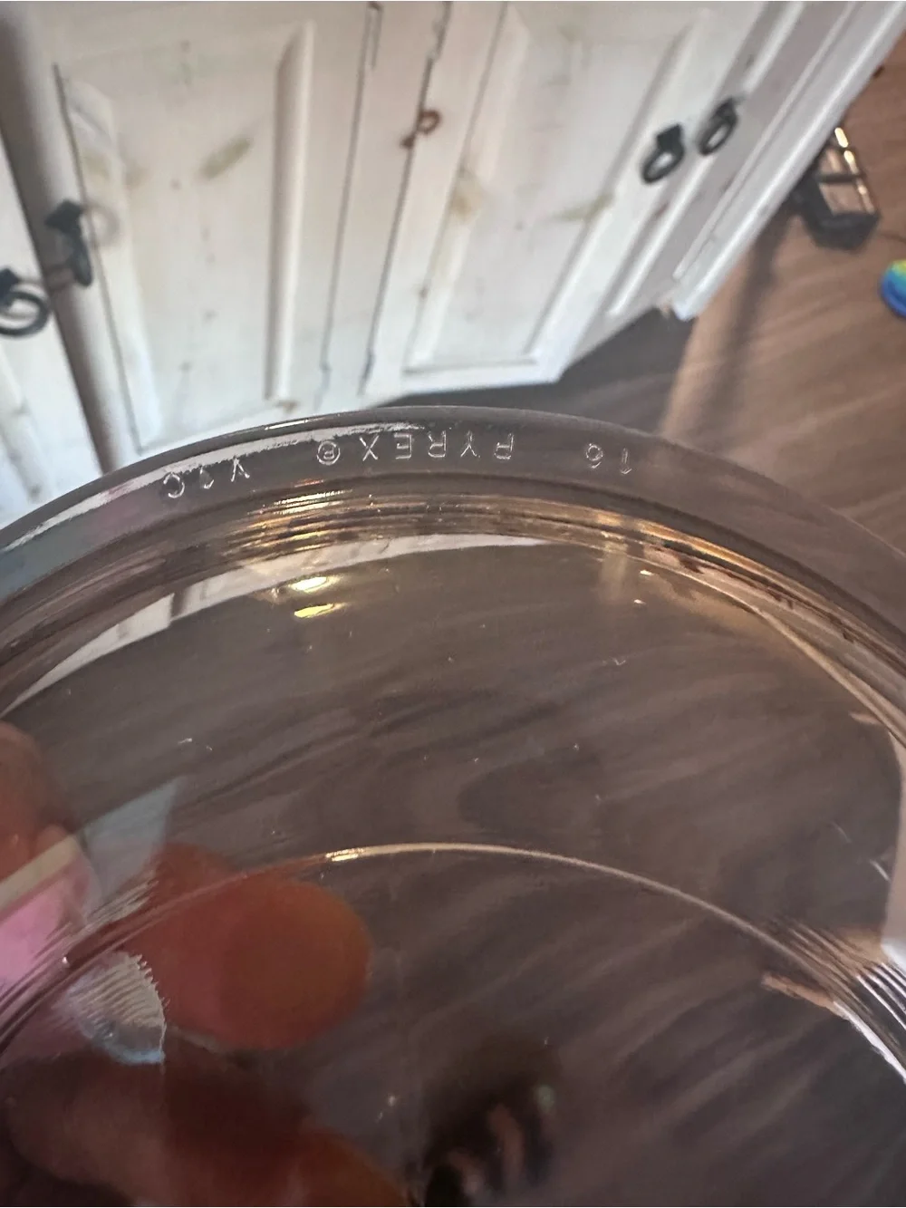Pyrex Amber Glass Saucepan with Lid